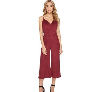 JACK BY BB DAKOTA Darcy Faux Suede Midi Jumpsuit